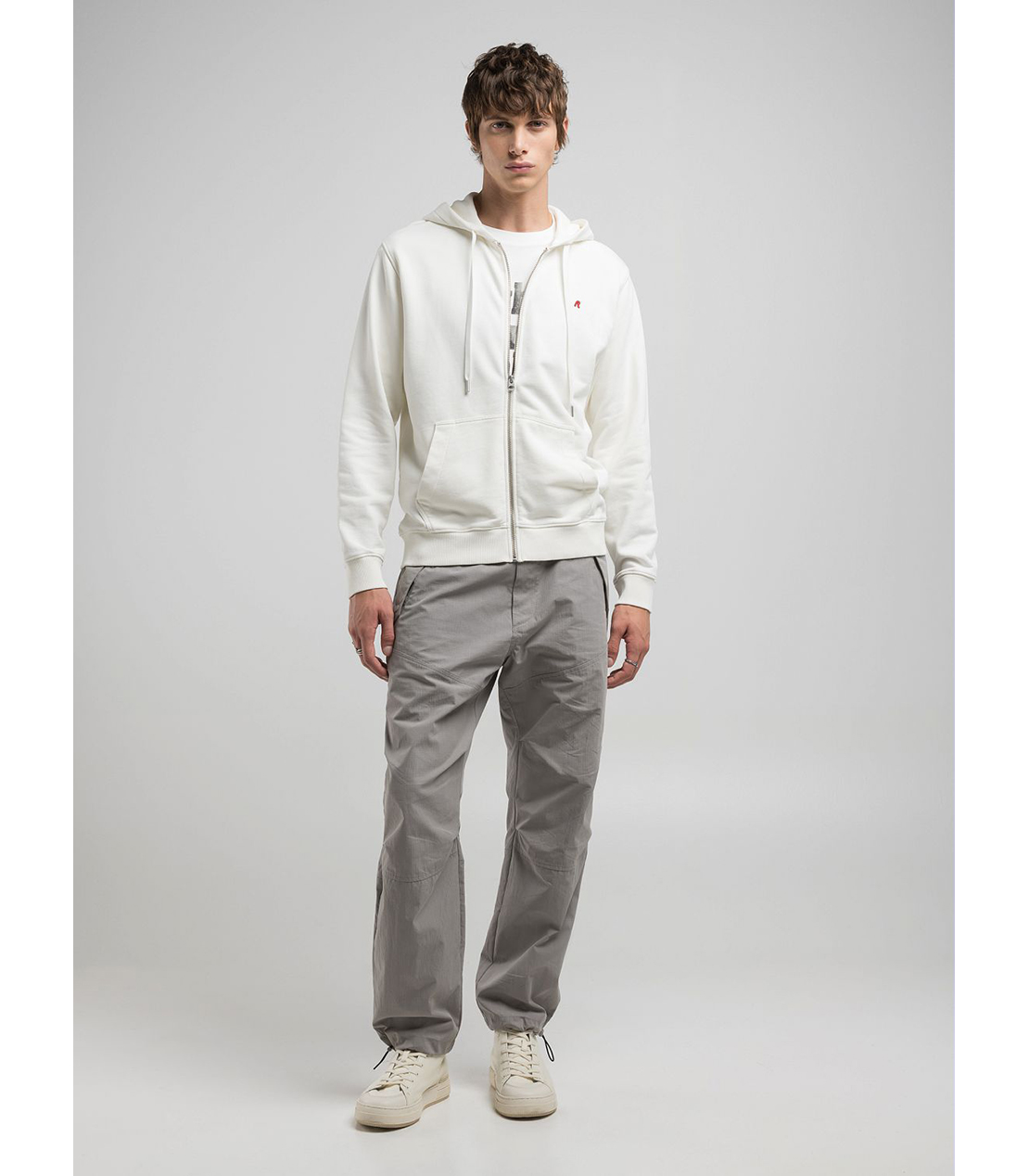 Rロゴ スウェットパーカー 詳細画像 オフホワイト 3